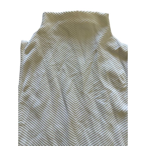 ATHLETA White Mock Neck Ribbed Tank Top Size Small - Picture 6 of 7